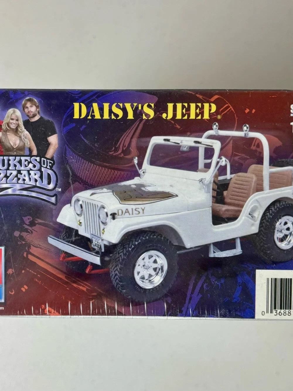 Dukes Of Hazzard Movie: Daisy’s Jeep: Model Kit New Sealed